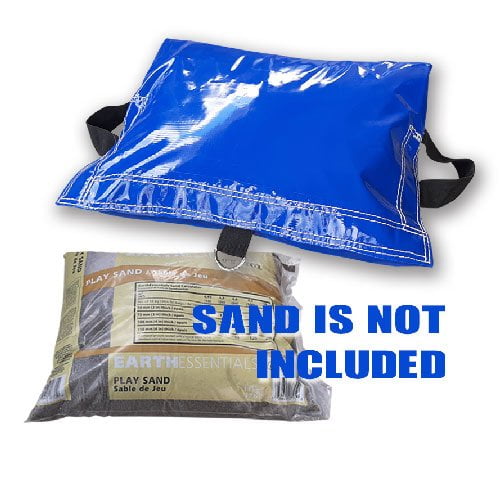 sandbag cover and play sand.