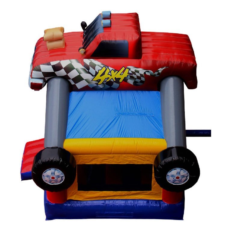 dump truck bounce house