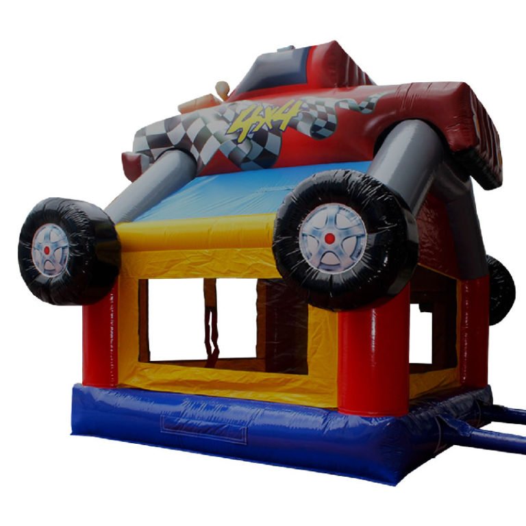 dump truck bounce house